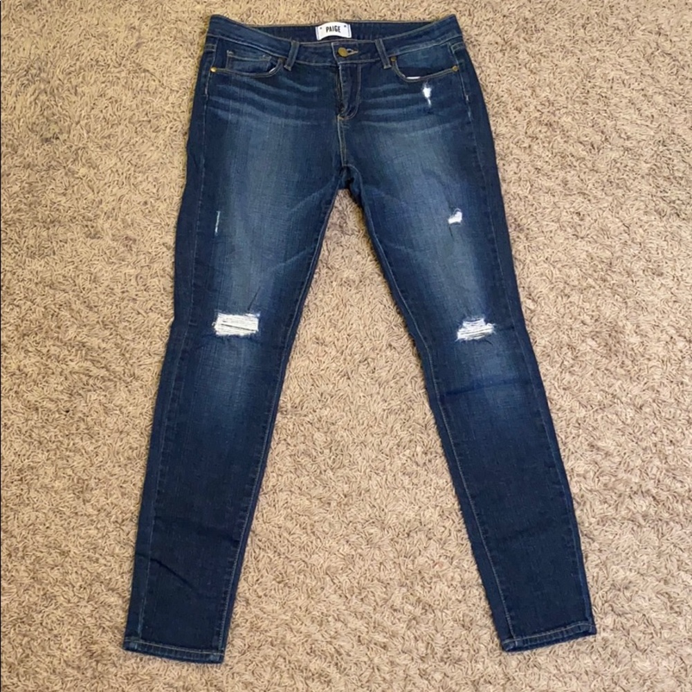 PAIGE jeans W29 x 29.5 inseam x 8.5 rise